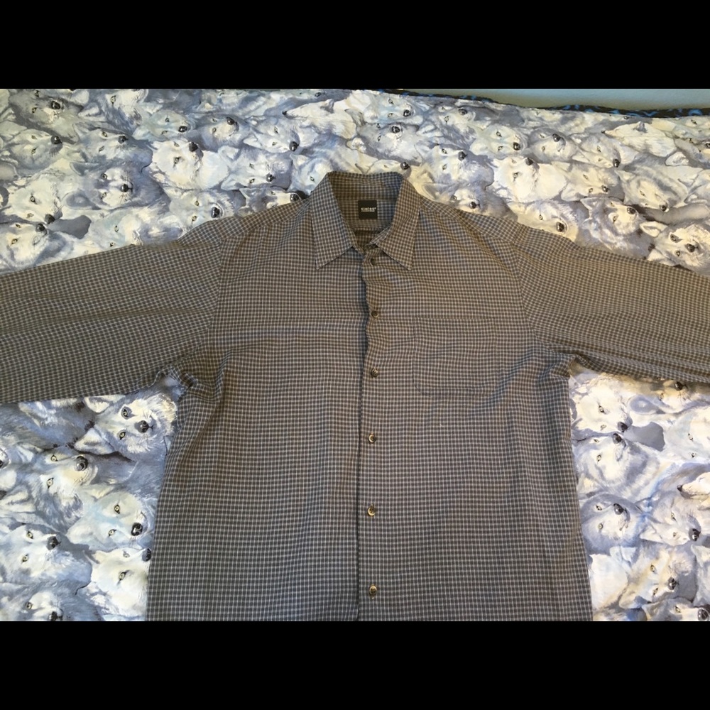 Men’s L/S button down. Slates &Brandinii.